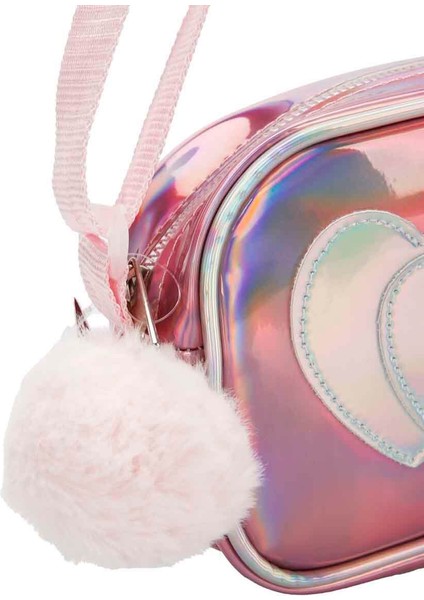 Kalp Desenli Hologramlı Askılı Çapraz Çanta fiyatları