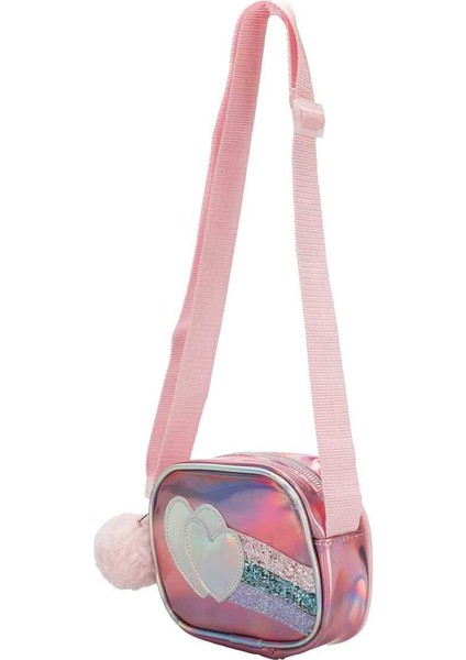 Kalp Desenli Hologramlı Askılı Çapraz Çanta fırsatları