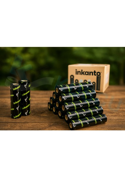 1 Adet Inkanto Armor 110MMX74MT Wax Ribon Kuşe&vellum fırsatları
