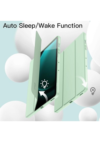 Samsung Galaxy Tab S10 Plus Kalem Şarjına Uygun Kalemlikli Uyku Modlu Stromix Standlı Kapaklı Kılıf Sm- X820 fırsatları