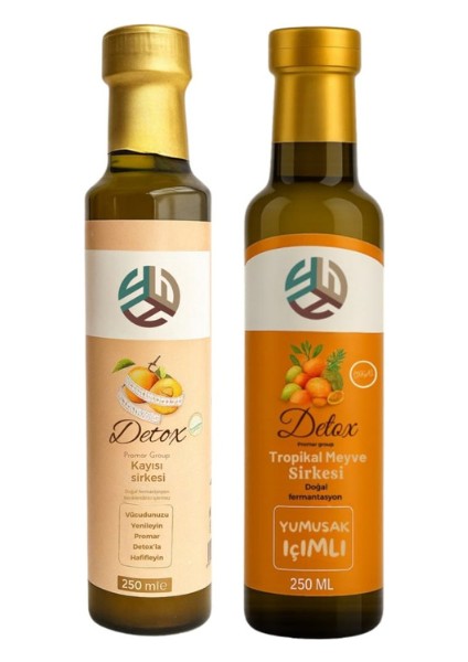 kayısı 250 ml+ tropikal meyve 250 ml