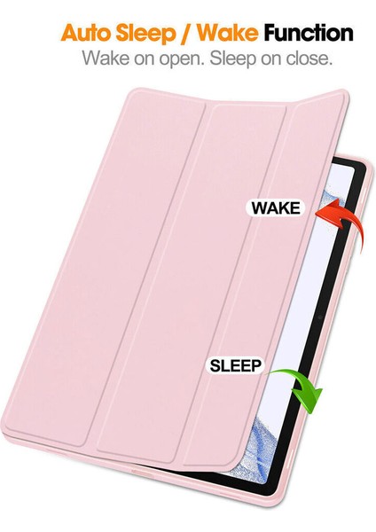 Samsung Galaxy Tab S10 Plus Kalem Şarjına Uygun Kalemlikli Uyku Modlu Stromix Standlı Kapaklı Kılıf Sm- X820 fırsatları