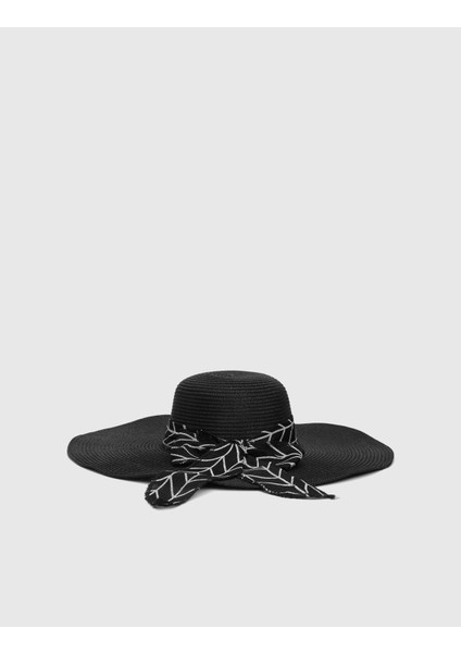 Heguri Hasır Siyah Kadın Şapka fırsatları