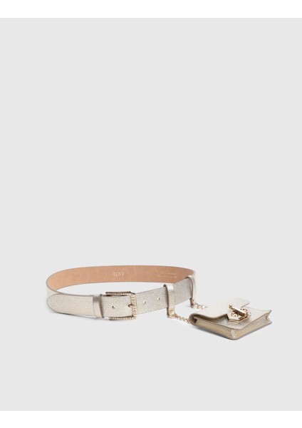 Cle Hakiki Deri Altın Kadın Kemer modelleri