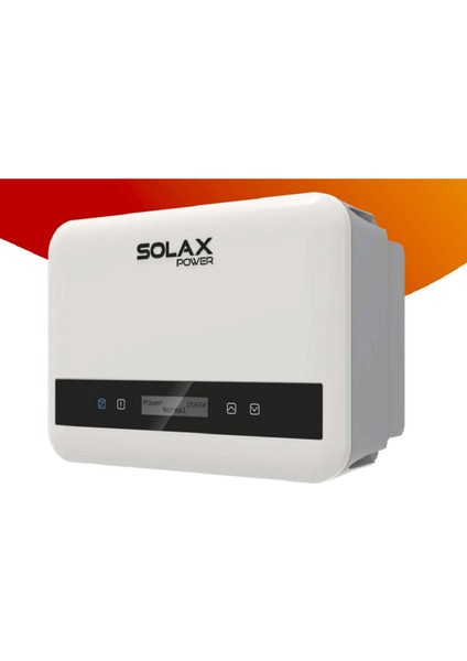 Solax Power X1 Mini 3.3 Kw G4 Tek Fazlı Inverter Güç Dönüştürücü
