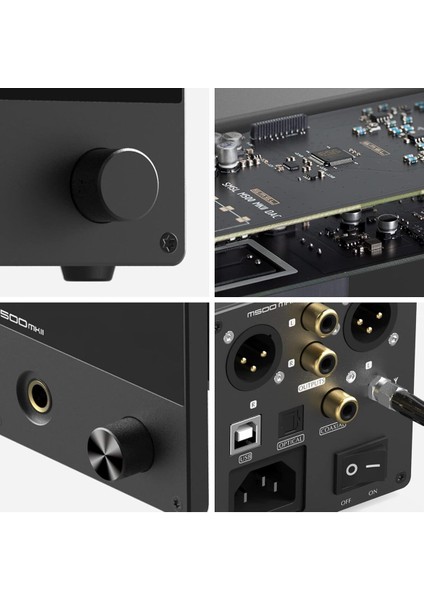 Smsl M500 Mkıı Ldac Dac Uzaktan Kumandalı Kulaklık Amplifikatörü Mqa Kod Çözücü Ses Kod Çözücü fırsatları