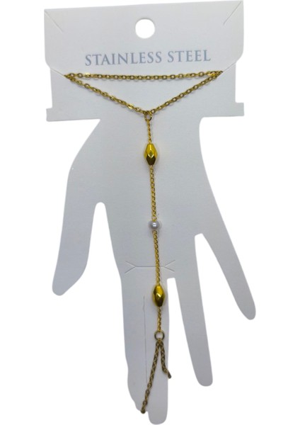 Altın Renk Kesik Silindir Inci Çelik Şahmeran - 3536 modelleri