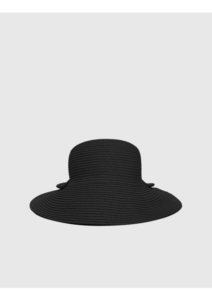 Uchiko Hasır Siyah Kadın Şapka modelleri