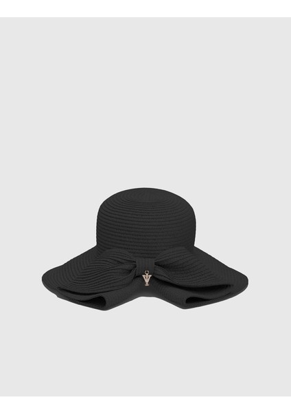 Uchiko Hasır Siyah Kadın Şapka fırsatları