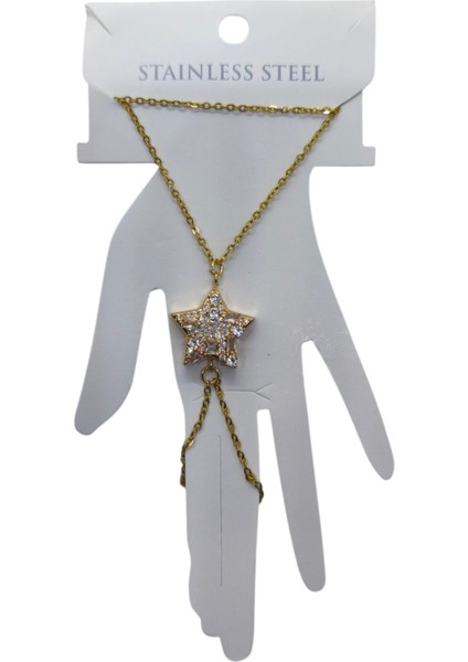 Altın Renk Yıldız Çelik Şahmeran - 3527 fırsatları