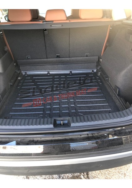 Skoda Kodiaq 2024- Sonrası (Alt Kademe) Uyumlu 3D Kauçuk Bagaj Havuzu fırsatları