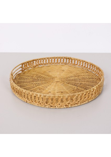 Mylamp Lantana 35X5 Cm. Rattan Tepsi indirimleri