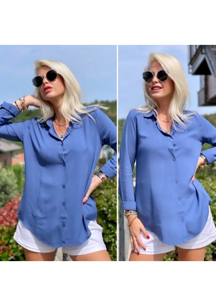 Mottisfashion Dokuma Viskon Kumaş Efsane Gömlek modelleri