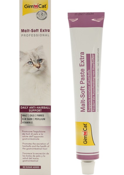 Petischo x Gimcat Malt-Soft Extra Professional – Tüy Yumağı Önleyici Kedi Macunu – 100 G modelleri