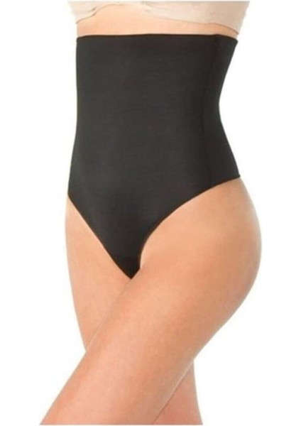 Kadın Siyah Slip Silikonlu Dikişsiz Korse 890 modelleri