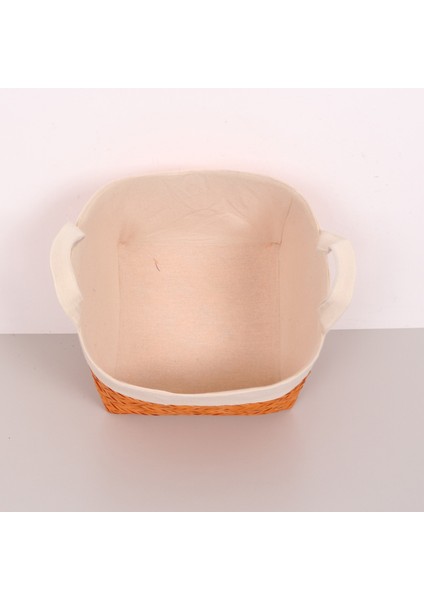 Mylamp Humi 25X25X21 cm Doğal Bambu Turuncu S Sepet modelleri