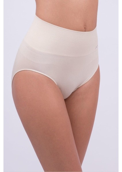 Yüksek Bel Toparlayıcı Slip Korse Kadın Külot Ten modelleri