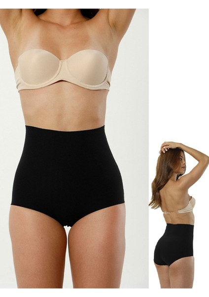 Lazer Kesim 2 Beden Incelten Kadın Hayalet Slip Dikişsiz Korse