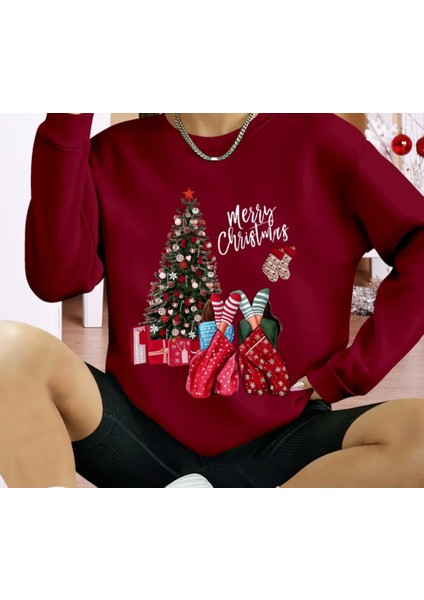Mottisfashion Kadın Uzun Kollu Bisiklet Yaka Viskon Iki Iplik Bluz
