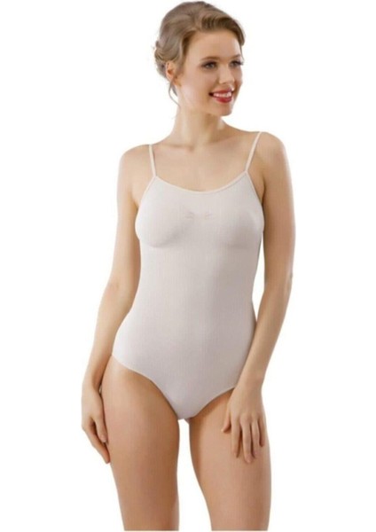 Kadın Ten Layza Form Tam Boy Korse