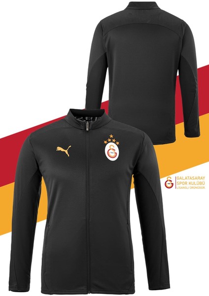 Orijinal Lisanslı 5 Yıldızlı A Takım Tam Fermuarlı Antrenman Üst Siyah Sweat Gs Aslan Baskılı Hediyelik Ahşap Kutulu fiyatları