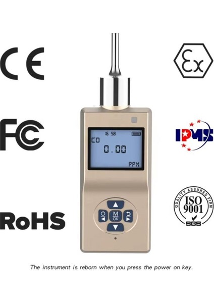 ES20B-O2 Alüminyum Alaşımlı Taşınabilir Şarjlı Yüksek Hassasiyetli Özel Taşıma Çantalı Gaz Dedektörü fiyatları