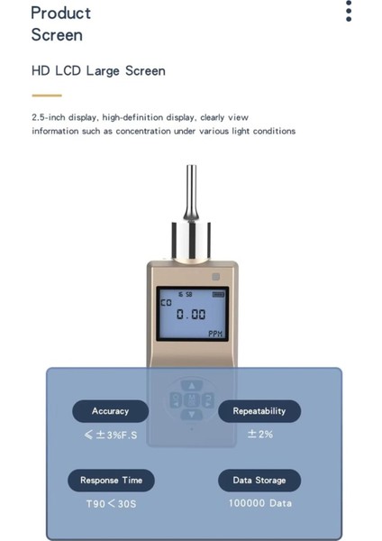 ES20B-O2 Alüminyum Alaşımlı Taşınabilir Şarjlı Yüksek Hassasiyetli Özel Taşıma Çantalı Gaz Dedektörü fırsatları