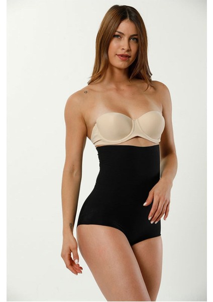 Lazer Kesim Dikişsiz Yüksek Bel Hayalet Kadın Slip Korse fiyatları