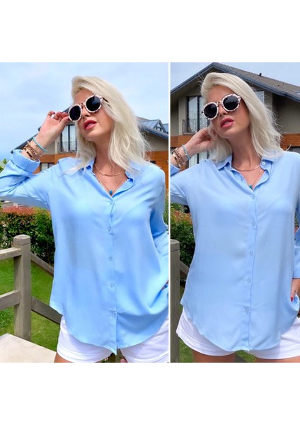 Mottisfashion Dokuma Viskon Kumaş Efsane Gömlek