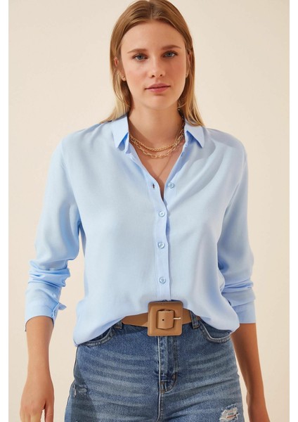 Mottisfashion Dokuma Viskon Kumaş Efsane Gömlek