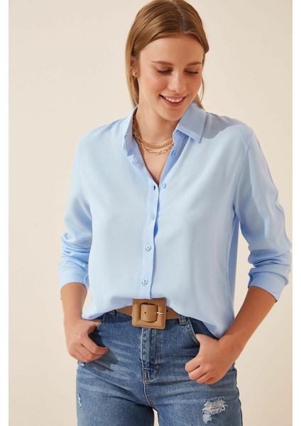 Mottisfashion Dokuma Viskon Kumaş Efsane Gömlek