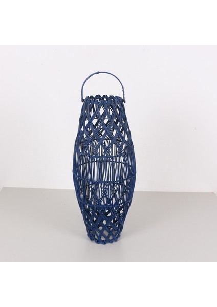 Mylamp Seher Mavi Rattan Mumluk 25X60X70 cm modelleri