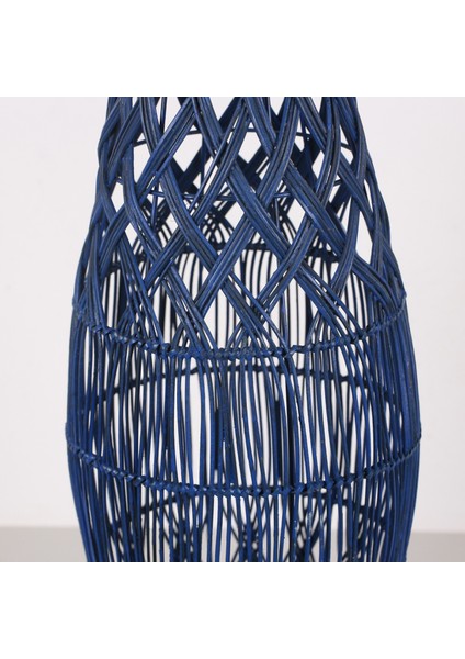 Mylamp Seher Mavi Rattan Mumluk 25X60X70 cm indirimleri