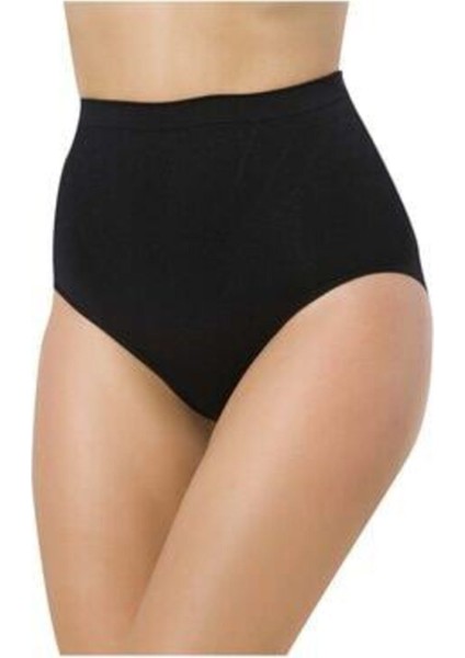 Siyah Karın Toparlayıcı Slip Külot Korse