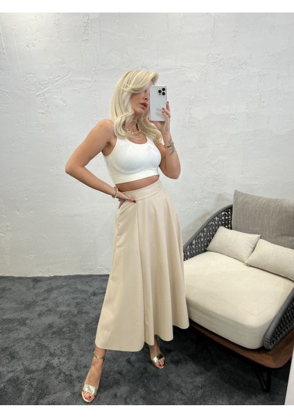 Mottisfashion 5629 Etek-Krem