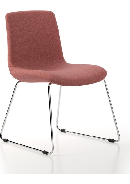 Poly Sandalye, Krom Ayak & Roza fiyatları