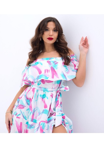 Mottisfashion 6473 Elbise-Napoli