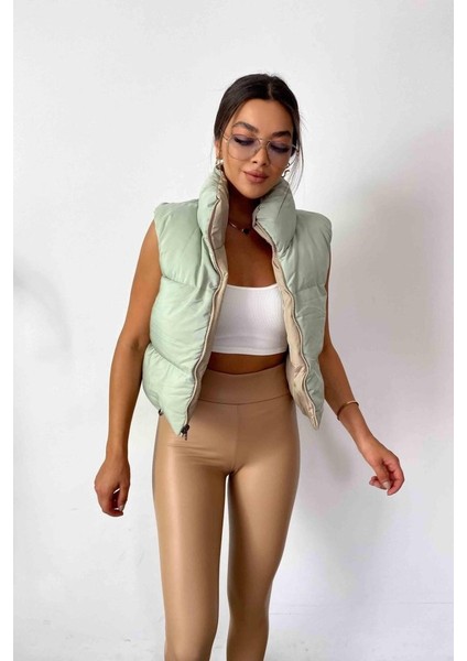 Mottisfashion Kadın Yüksek Bel Içi Şardonlu Fırsat Ürün Toparlayıcı Tayt