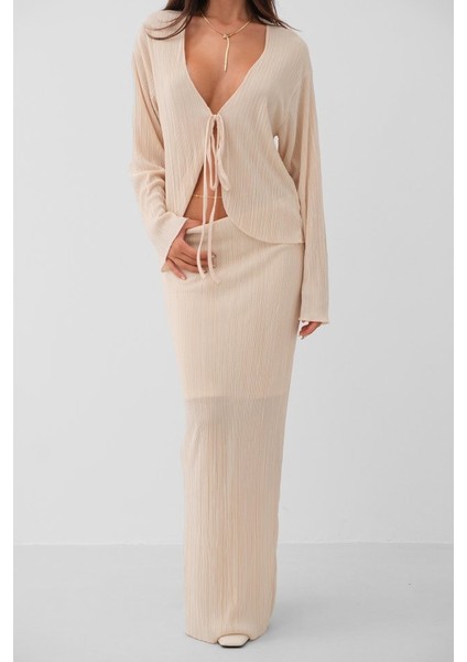 Mottisfashion Düşük Bel Maxi Boy Etek fırsatları