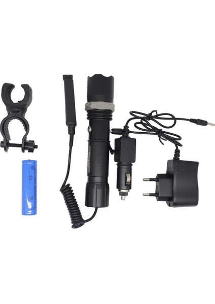 Bisiklet Feneri Şarjlı Pilli WT-040 modelleri