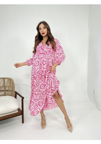 Mottisfashion 6367 Elbise-Şikago