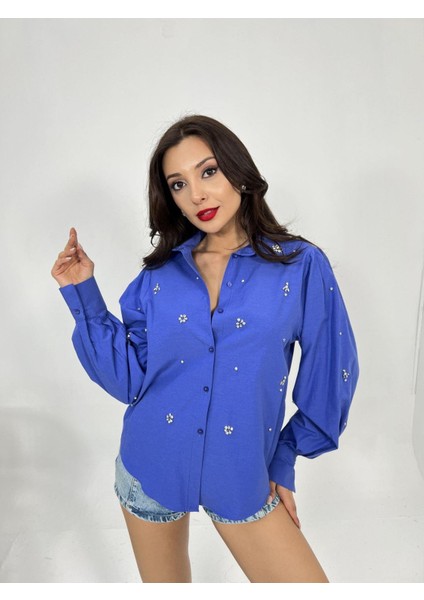 Mottisfashion 6871 Gömlek-Mor fırsatları