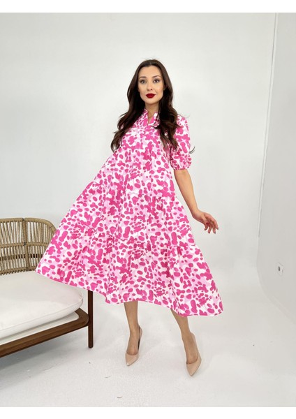 Mottisfashion 5522 Elbise-Venedik