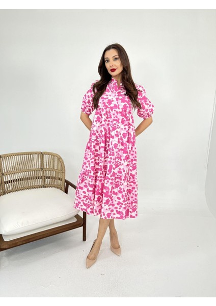 Mottisfashion 5522 Elbise-Venedik