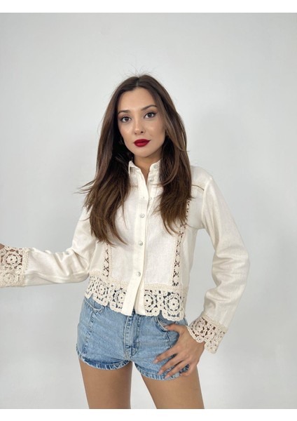 Mottisfashion 6424 Gömlek-Bej