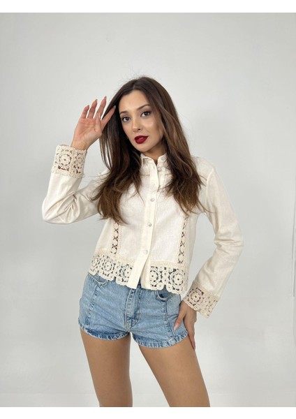 Mottisfashion 6424 Gömlek-Bej fırsatları