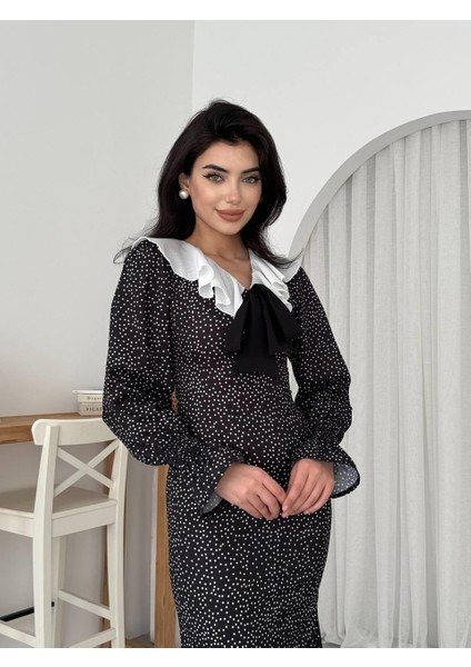 Mottisfashion Ospe Fiyonklu Elbise indirimleri