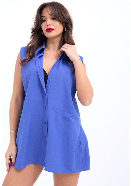 Mottisfashion 5210 Gömlek-Mor indirimleri