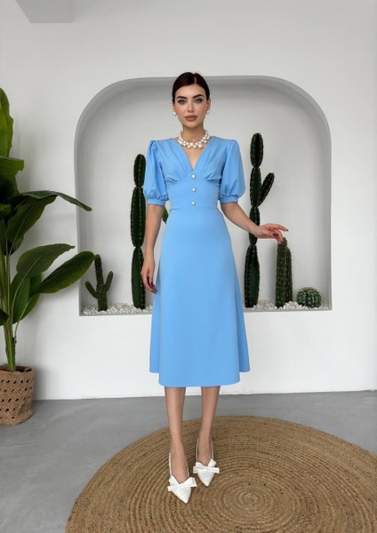 Mottisfashion Linda Midi Elbise indirimleri