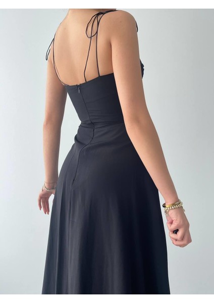 Mottisfashion Elia Ip Askılı Elbise indirimleri